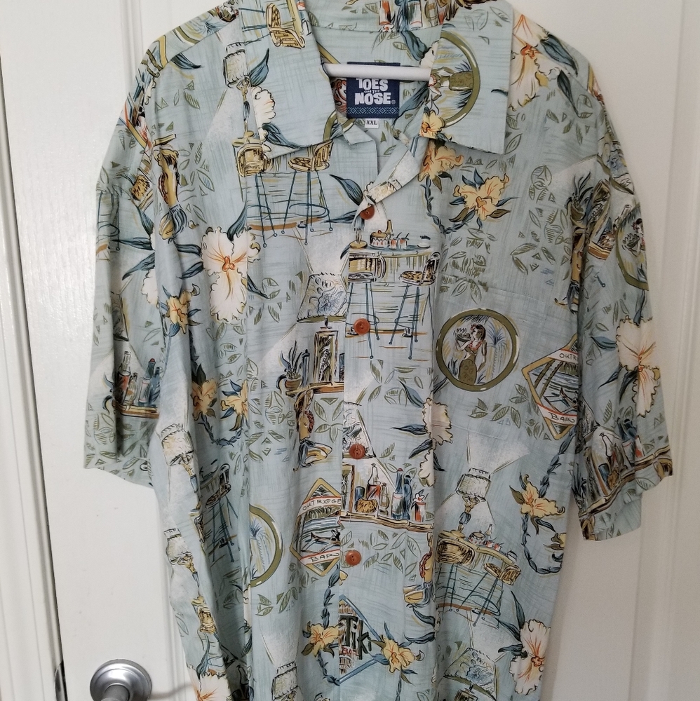 Toes On The Nose Hawaiian Shirt